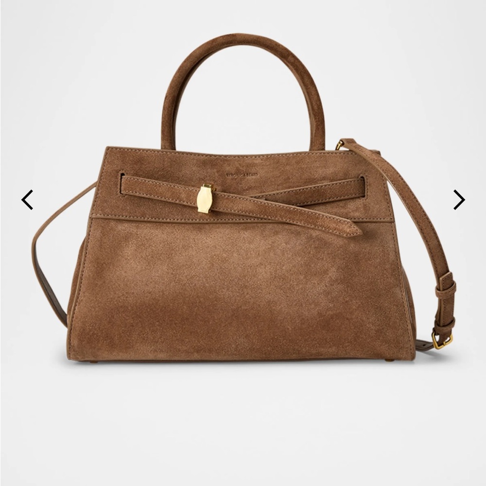 Veronica Beard Dash Bag in Branch Suede